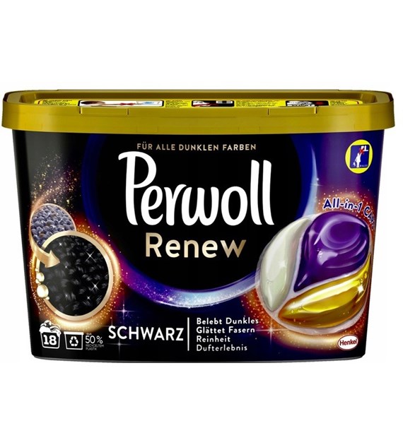 Perwoll Renew & Care Black Caps 18p 261g