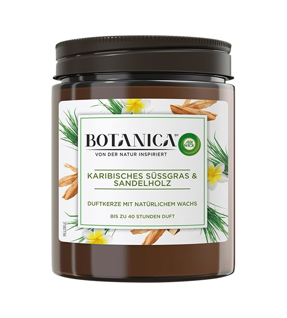 Air Wick Botanica Sussgras Sandelholz Świeczk 120g