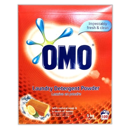 OMO Natural Soap & Lemon Proszek 100p 5kg