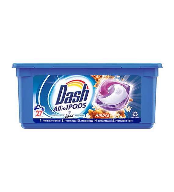 Dash All in 1 Ambra Pods 27p 677g