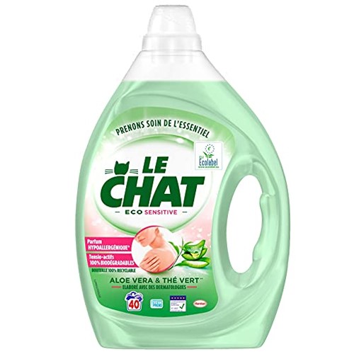 Le Chat Eco Sensitive Aloe Vera Gel 40p 2L