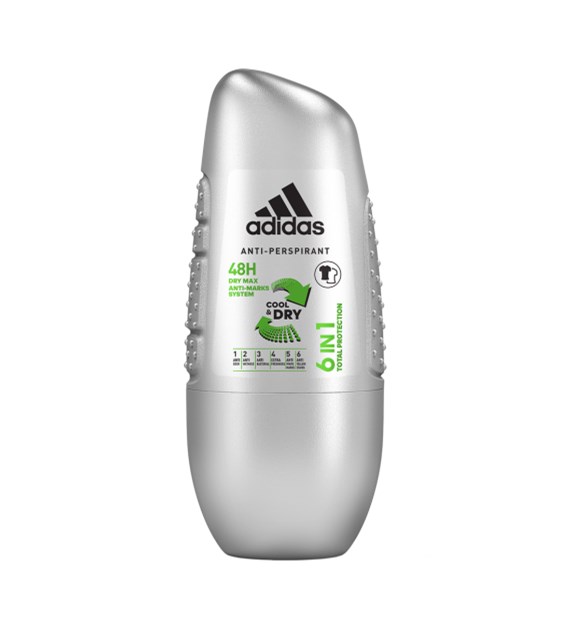 Adidas Cool & Dry 6in1 Kulka 50ml