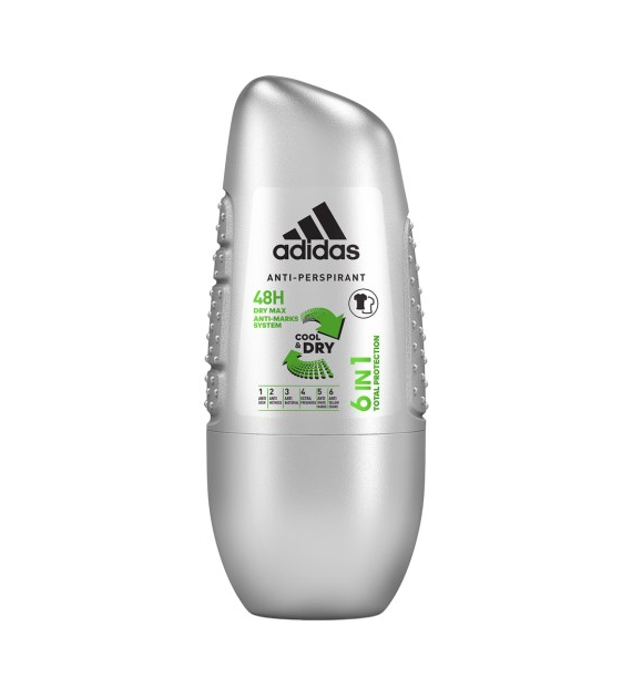 Adidas Cool & Dry 6in1 Kulka 50ml