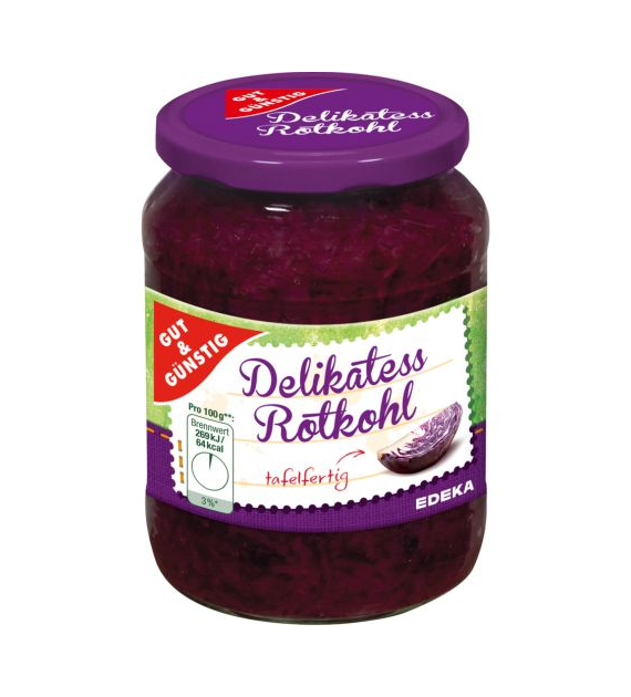 G&G Delikatess Rotkohl 680g