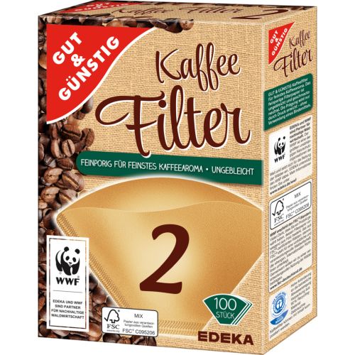 G&G Kaffee Filter  2  100szt