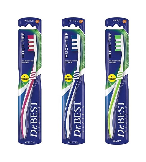 Dr.Best Hoch-Tief MIX Szczoteczka 1szt