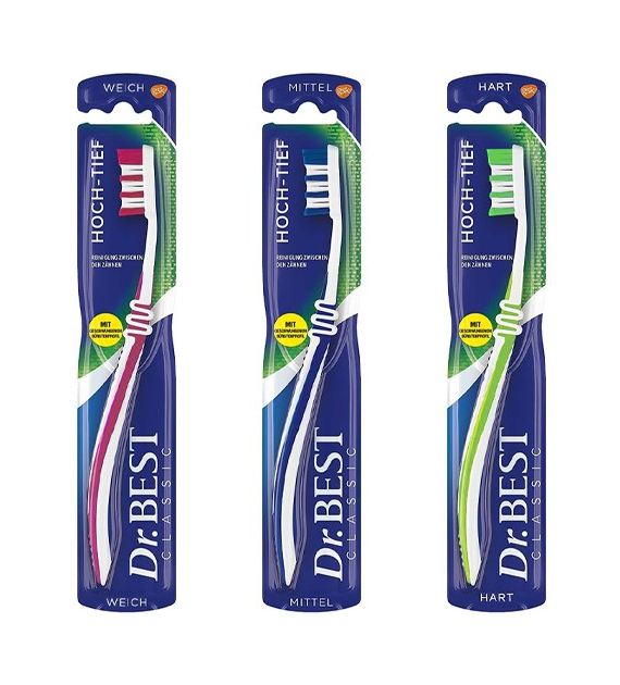 Dr.Best Hoch-Tief MIX Szczoteczka 1szt