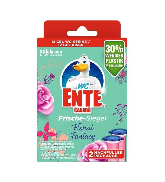 WC Ente Frische Siegel Floral Zapas Stempel 36ml