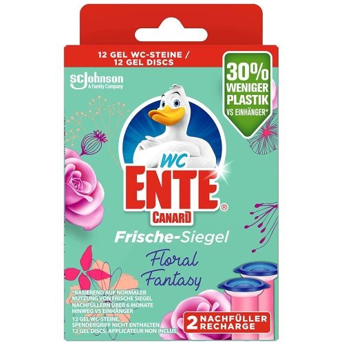 WC Ente Frische Siegel Floral Zapas Stempel 36ml