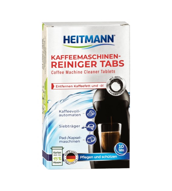 Heitmann Kaffeemaschinen Reiniger Tabs 10szt