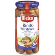 Meica Rinds Wurstchen Parówki 6szt 380g