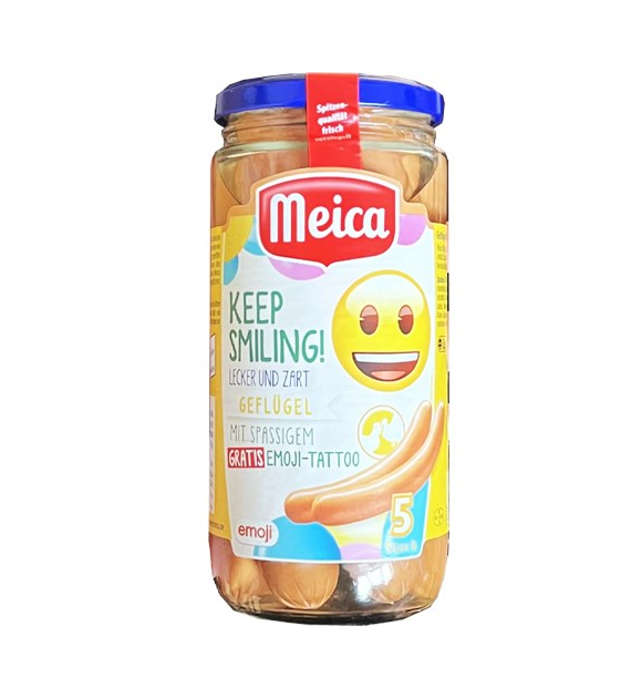 Meica Geflugel Wurstchen Parówki 5szt 380g
