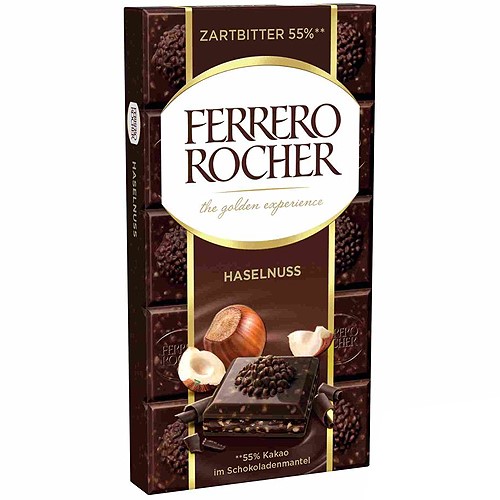 Ferrero Rocher Haselnuss Zart Czekolada 90g