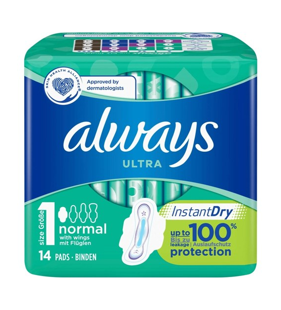Always Ultra Normal Podpaski 14szt
