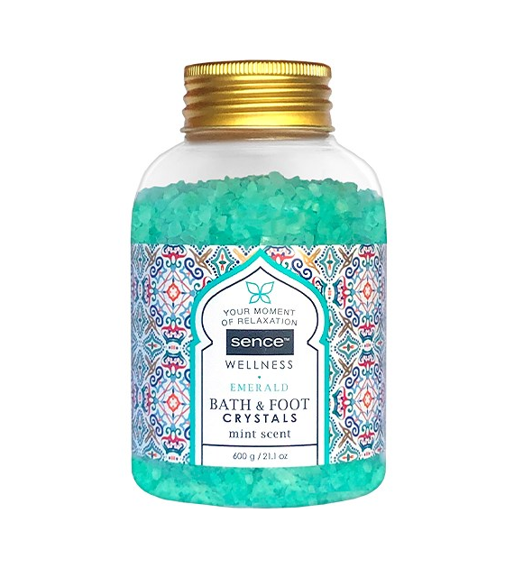 Sence Wellness Emerald Bath&Foot Crystals Sól 600g