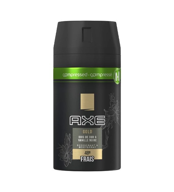 Axe Gold Bois De Oud & Vanille Noire Deo 100ml