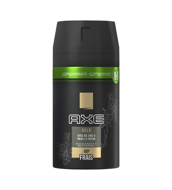 Axe Gold Bois De Oud & Vanille Noire Deo 100ml