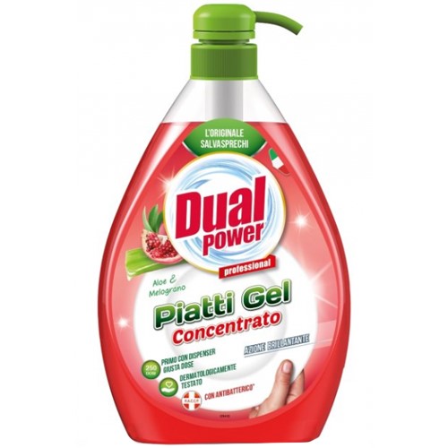 Dual Power Piatti Gel Aloe Melograno do Naczyń 1L