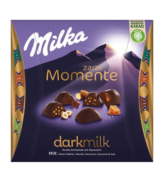 Milka Darkmilk Zarte Momente 140g