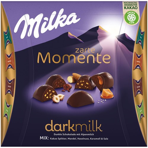 Milka Darkmilk Zarte Momente 140g
