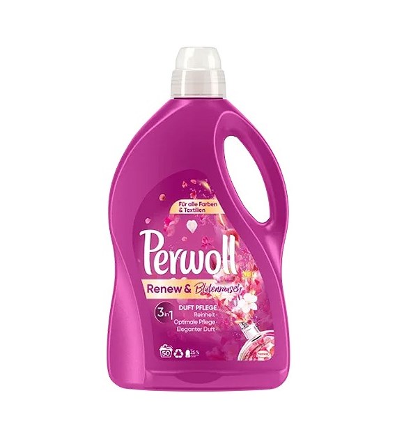 Perwoll Renew & Blutenrausch Gel 50p 3L