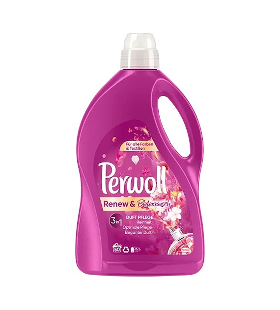 Perwoll Renew & Blutenrausch Gel 50p 3L