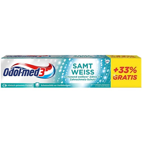 Odol-med3 Samt Weiss Pasta 100ml