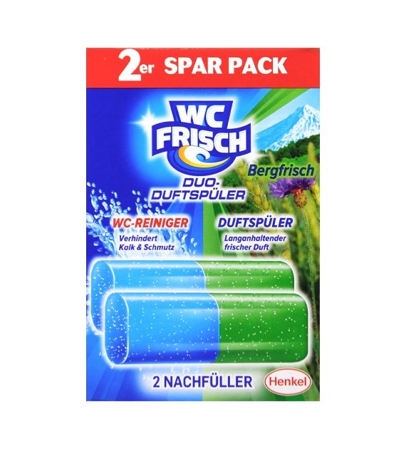 WC Frisch Duo Duftspuler Bergfrisch Zapas WC 80g