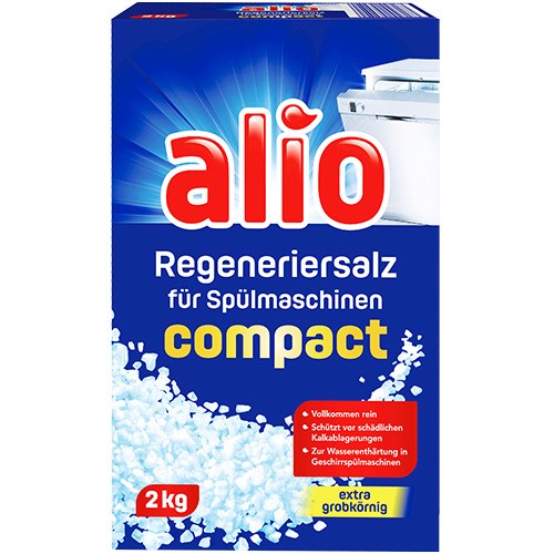 Alio Regeneriersalz Spulmaschinen Compact Sól 2kg