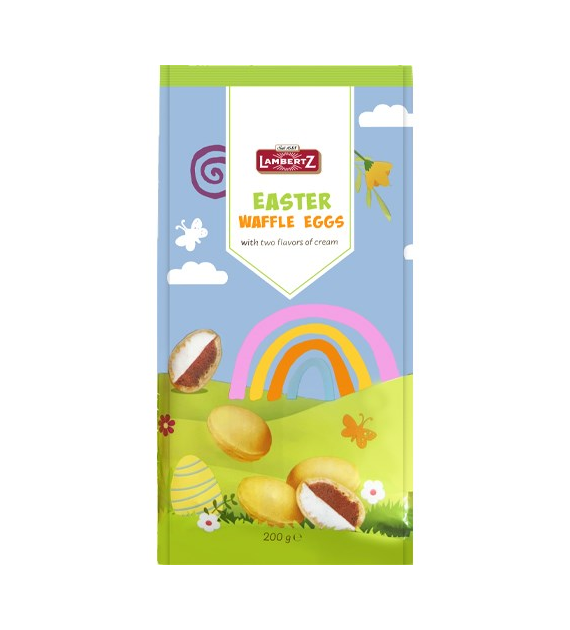 Lambertz Easter Waffle Eggs Jajka 200g