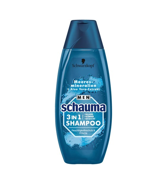 Schauma Men Meeres Mineralien 3in1 Shampoo 350ml