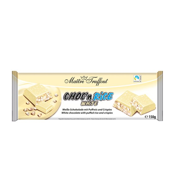 Maitre Choc'n Rice White Czekolada 150g