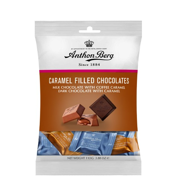 Anthon Berg Caramel Filled Chocolates 110g