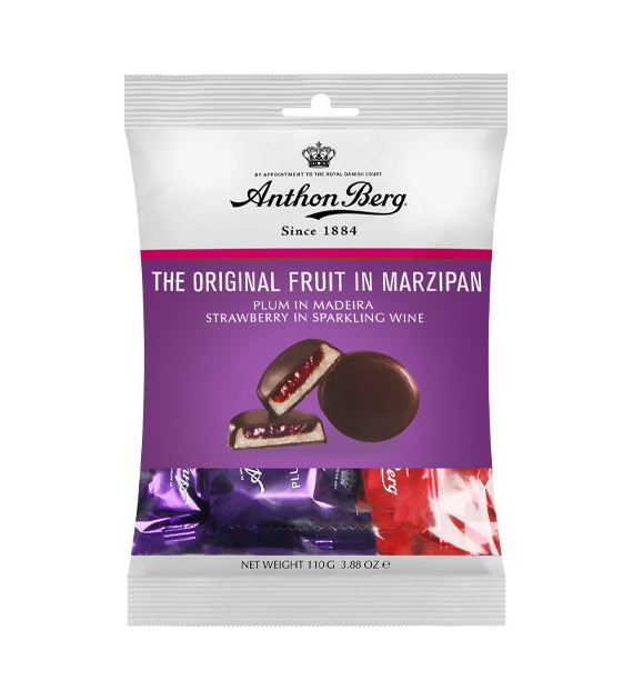 Anthon Berg Original Fruit in Marzipan 105g