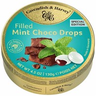 C&H Filled Mint Choco Drops 130g