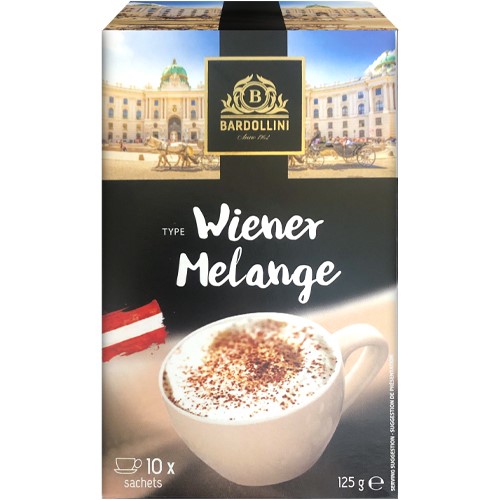 Bardollini Wiener Melange Cappuccino 10szt 125g