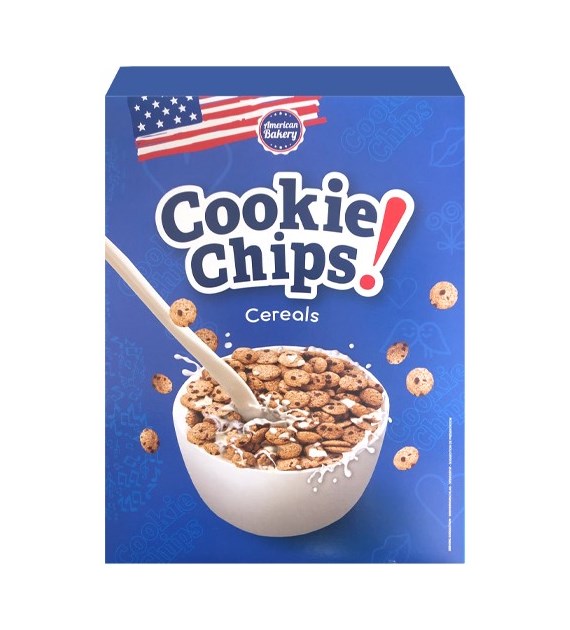 American Bakery Cookie Chips! Cereals 180g