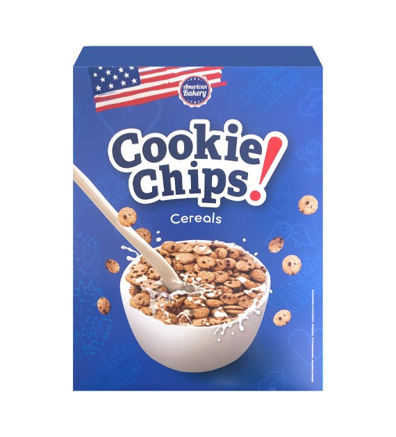 American Bakery Cookie Chips! Cereals 180g