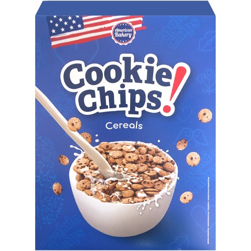 American Bakery Cookie Chips! Cereals 180g