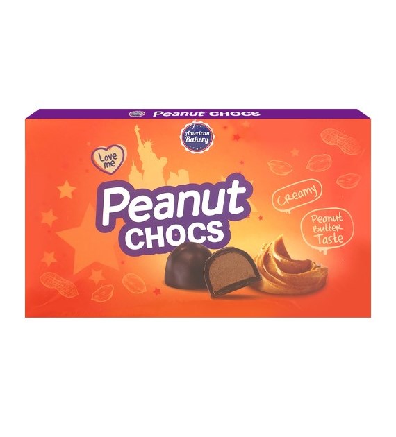 American Bakery Peanut Chocs 115g