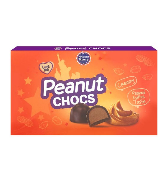 American Bakery Peanut Chocs 115g