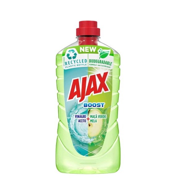 Ajax Boost Green Apple Aceto + Mela Płyn 1L