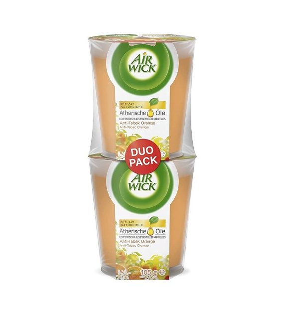 Air Wick Anti-Tabak Orange Duo Pack 105g