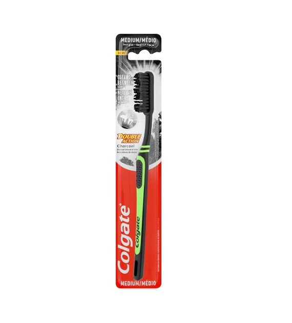 Colgate Charcoal Medium Szczoteczka 1szt