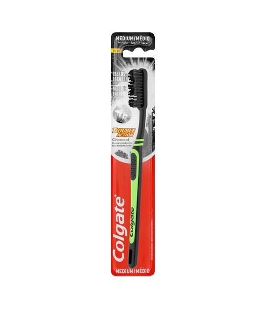 Colgate Charcoal Medium Szczoteczka 1szt