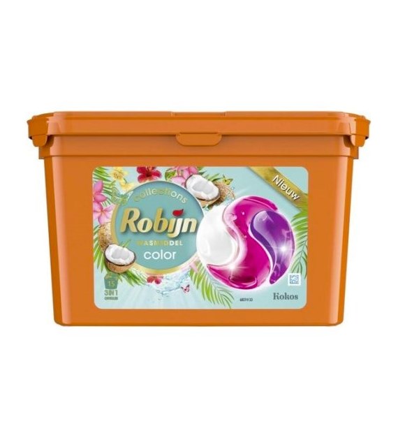 Robijn Color Caps Kokos 15p 318g
