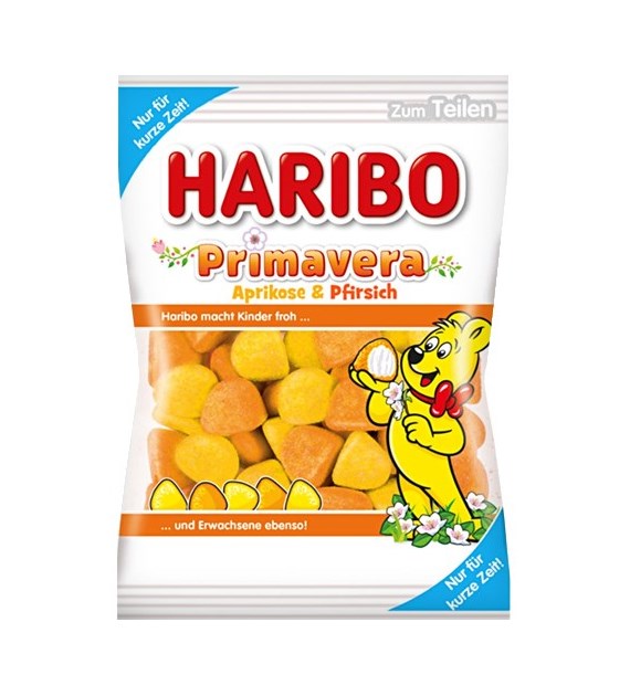 Haribo Primavera Aprikose-Pfirsich 175g
