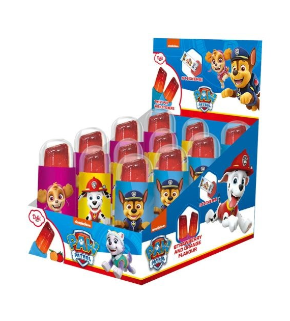 PAW Patrol Twist Pop Lizak Box 12x15g 12szt