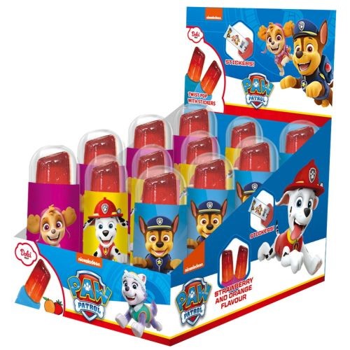 PAW Patrol Twist Pop Lizak Box 12x15g 12szt