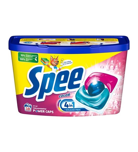 Spee Power Caps Color 18p 216g